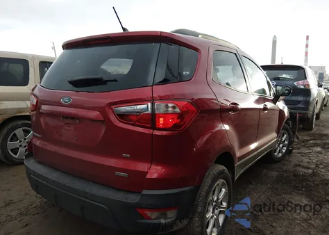 2018 Ford Ecosport Se from USA, damaged, VIN MAJ3P1TE4JC198593
